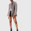 Cappotto double-face con bordino Cappotto double-face con bordino