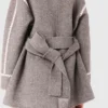Cappotto double-face con bordino Cappotto double-face con bordino