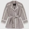 Cappotto double-face con bordino Cappotto double-face con bordino