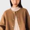 Cappotto double-face con collo rimovibile Cappotto double-face con collo rimovibile