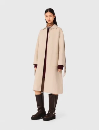 Cappotto in lana lunga