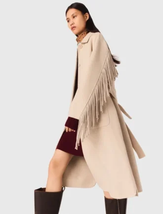 Cappotto in lana lunga