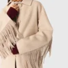 Cappotto in lana lunga Cappotto in lana lunga