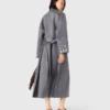 Cappotto lungo double-face con strass Cappotto lungo double-face con strass