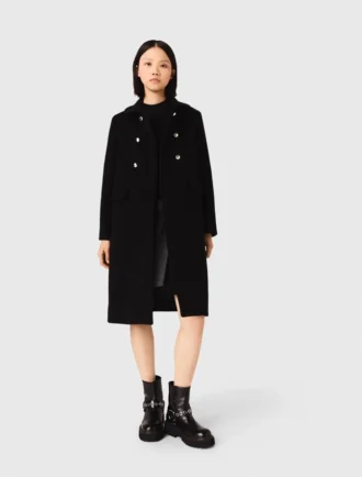 Cappotto lungo in misto lana Cappotto lungo in misto lana