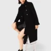 Cappotto lungo in misto lana Cappotto lungo in misto lana