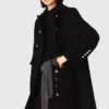 Cappotto lungo in misto lana Cappotto lungo in misto lana
