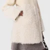 Cappotto lungo in pelliccia sintetica