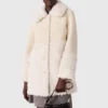 Cappotto lungo in pelliccia sintetica