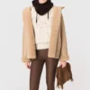 Cappotto reversibile con cappuccio Cappotto reversibile con cappuccio