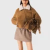 Cappotto reversibile in shearling Cappotto reversibile in shearling