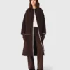 Cappotto reversibile ricamato Cappotto reversibile ricamato