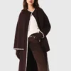 Cappotto reversibile ricamato Cappotto reversibile ricamato