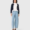 Cardigan con bottoni a fiocco gioiello