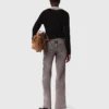 Cardigan con collo decorato con perline rimovibile