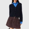 Cardigan con dettagli rimovibili Cardigan con dettagli rimovibili
