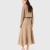 Cardigan in maglia con strass