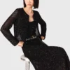 Cardigan in maglia con strass Cardigan in maglia con strass