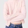 Cardigan in maglia decorato