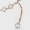 Cintura a catena Clover bicolore