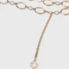 Cintura gioiello con maglie Clover