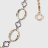Cintura gioiello con maglie Clover