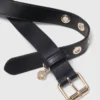 Cintura in pelle con fibbia Miss M Cintura in pelle con fibbia Miss M