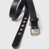 Cintura in pelle con fibbia Miss M Cintura in pelle con fibbia Miss M