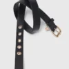 Cintura in pelle con fibbia Miss M Cintura in pelle con fibbia Miss M