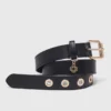 Cintura in pelle con fibbia Miss M Cintura in pelle con fibbia Miss M