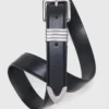 Cintura in pelle liscia
