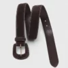 Cintura in pelle scamosciata Cintura in pelle scamosciata