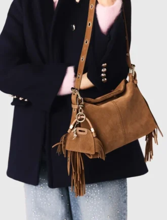 Ciondolo per borsa Miss M mini con specchietto