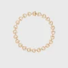 Collana con cuore placcato oro
