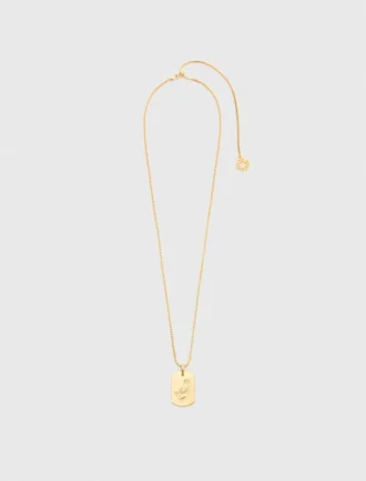 Collana con medaglietta del segno zodiacale
