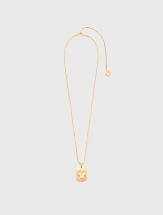 Collana con medaglietta del segno zodiacale