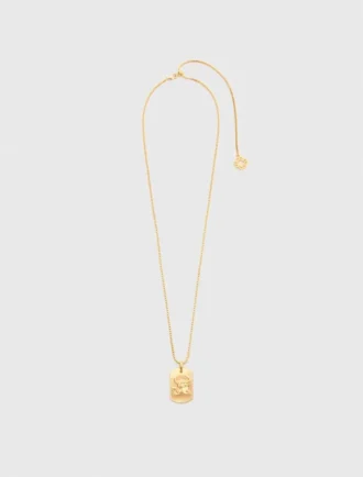 Collana con medaglietta del segno zodiacale
