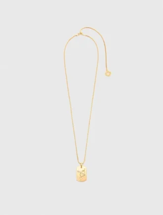 Collana con medaglietta del segno zodiacale