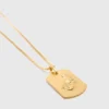 Collana con medaglietta del segno zodiacale