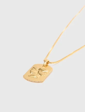 Collana con medaglietta del segno zodiacale