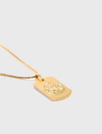 Collana con medaglietta del segno zodiacale Collana con medaglietta del segno zodiacale