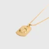 Collana con medaglietta del segno zodiacale