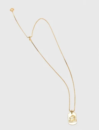 Collana con medaglietta del segno zodiacale