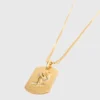 Collana con medaglietta del segno zodiacale