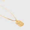 Collana con medaglietta del segno zodiacale