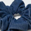 Elastico per capelli in denim
