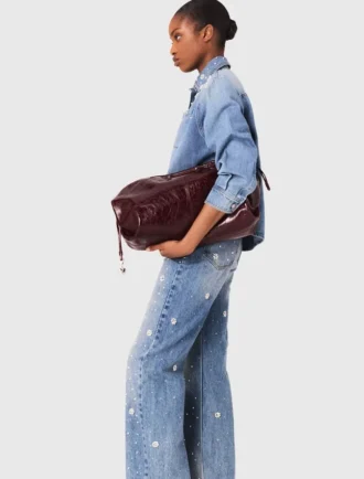 Giacca a camicia in denim