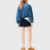 Giacca bomber in denim Giacca bomber in denim