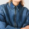 Giacca bomber in denim Giacca bomber in denim