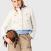 Giacca corta in tweed